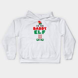 I'm The Daddy Elf Perfect Christmas Kids Hoodie